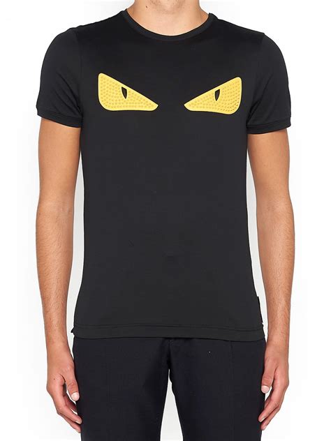 fendi bag bugs eyes t shirt|fendi cat eye shirt.